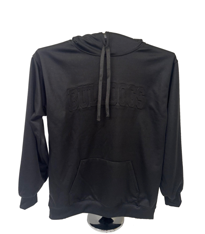 Bulldogs Embossed Hoodie
