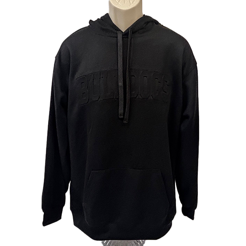 Bulldogs Embossed Hoodie