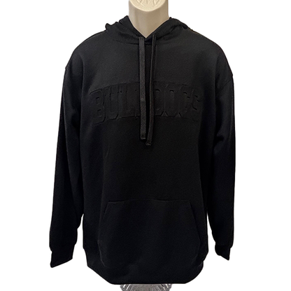 Bulldogs Embossed Hoodie