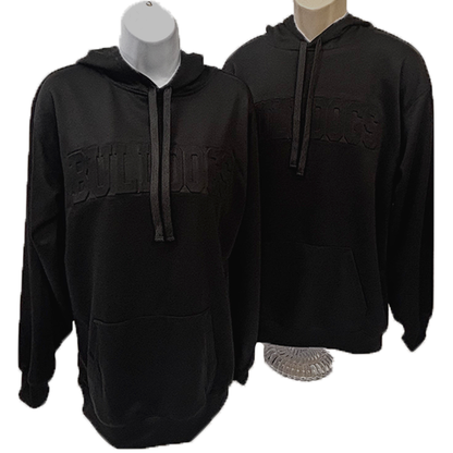 Bulldogs Embossed Hoodie