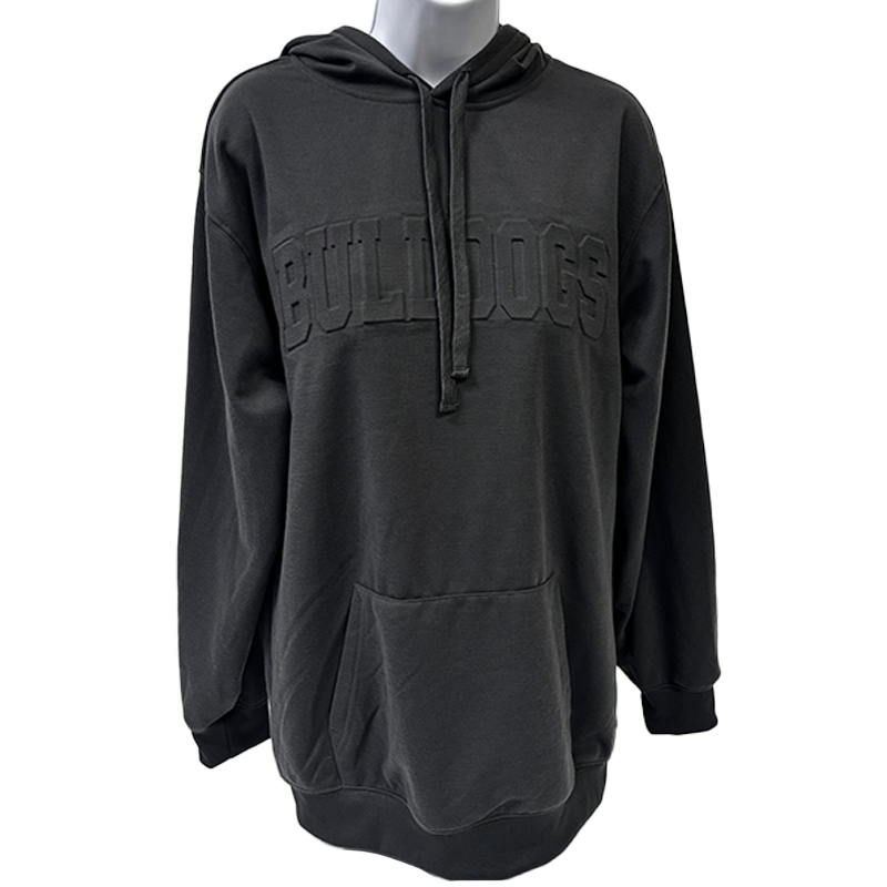Bulldogs Embossed Hoodie