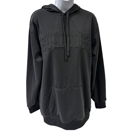 Bulldogs Embossed Hoodie