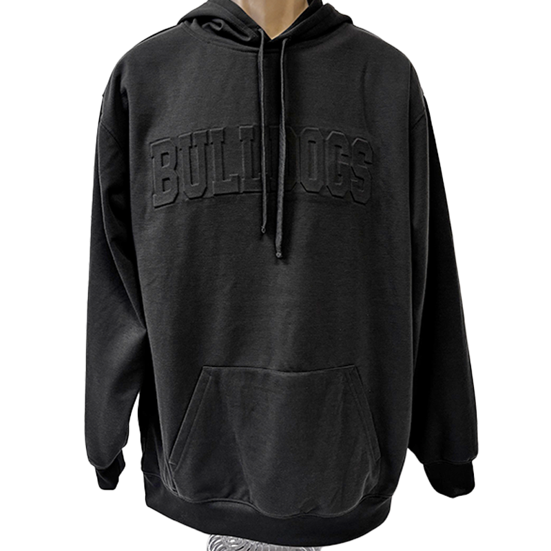 Bulldogs Embossed Hoodie
