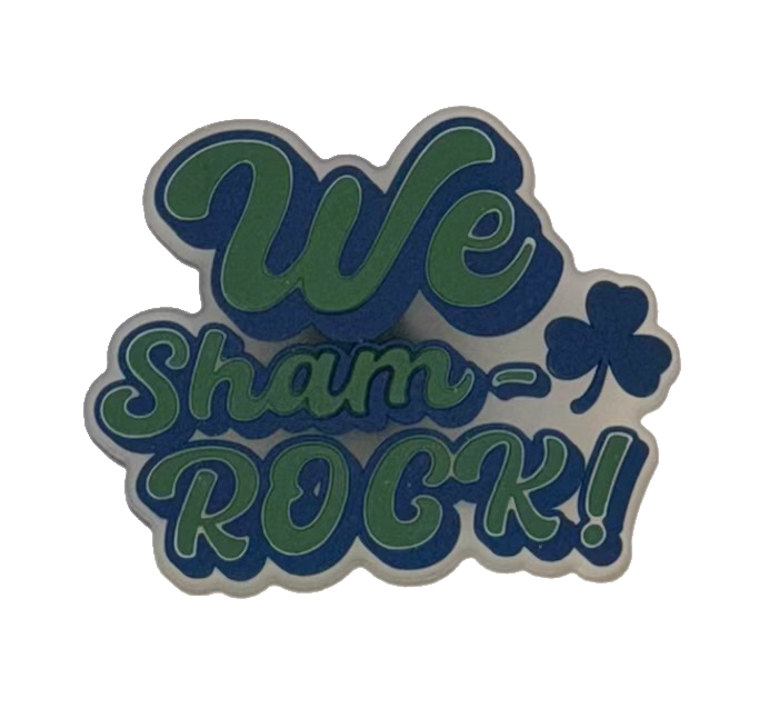 Last Chance: We Sham-ROCK Croc Charm