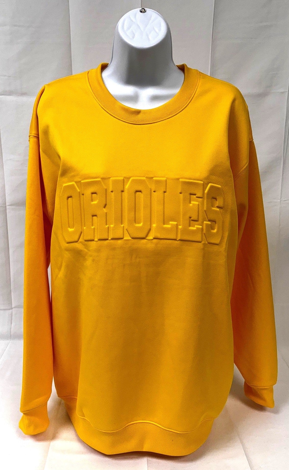 Orioles Embossed Crewneck