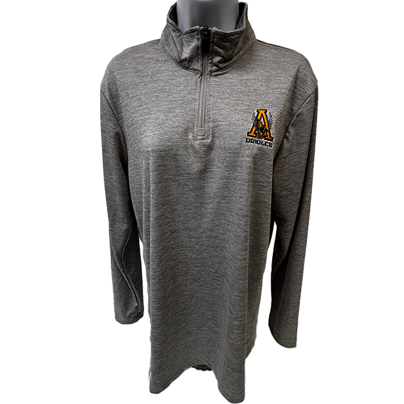 AllPro Grey Orioles 1/4 Zip