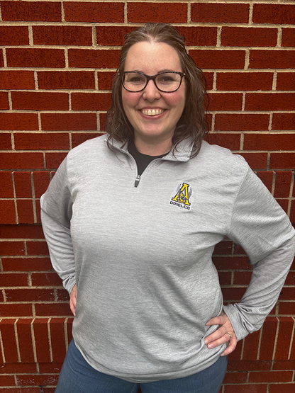 AllPro Grey Orioles 1/4 Zip