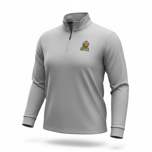 AllPro Grey Orioles 1/4 Zip