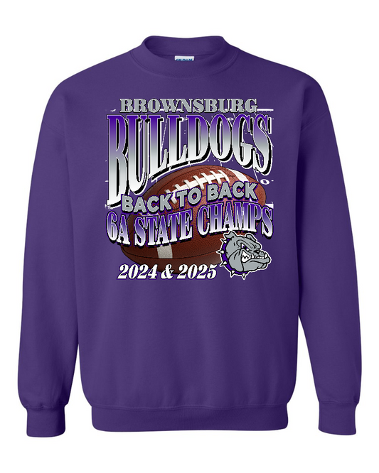 Back to Back State Champs Crewneck Sweatshirt