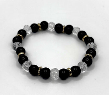 Orioles Glass Beaded Bracelet