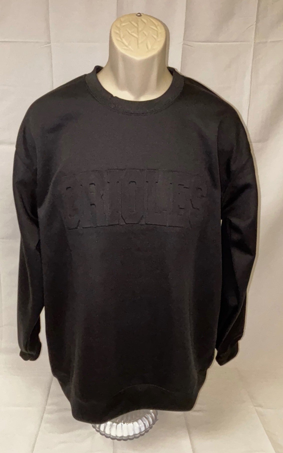 Orioles Embossed Crewneck