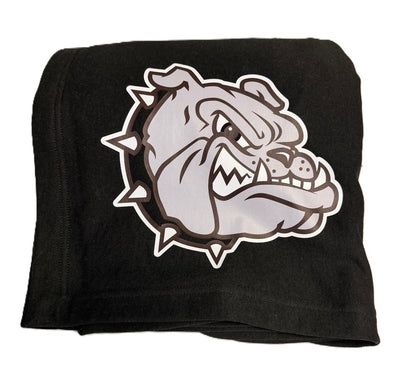 Oversized Bulldog Core Fleece Sweatshirt Blanket