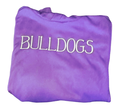 Bulldogs Embroidered Youth Hoodie
