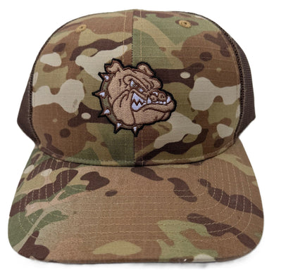 Bulldogs Richardson Camo Tactical Trucker Hat
