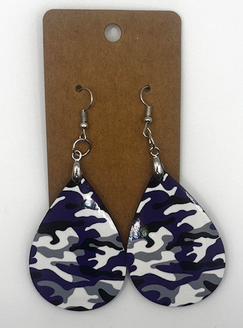 Brownsburg Sublimated Earrings
