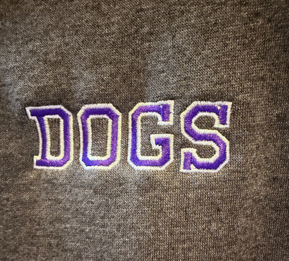 Men's Dogs Embroidered 1/4 Zip