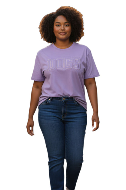 Dogs Embroidered Comfort Colors Tee