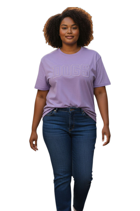 Dogs Embroidered Comfort Colors Tee
