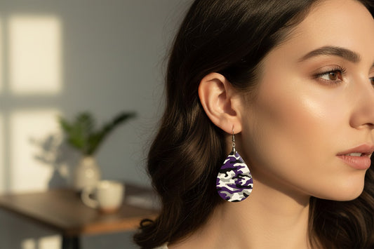 Brownsburg Sublimated Earrings