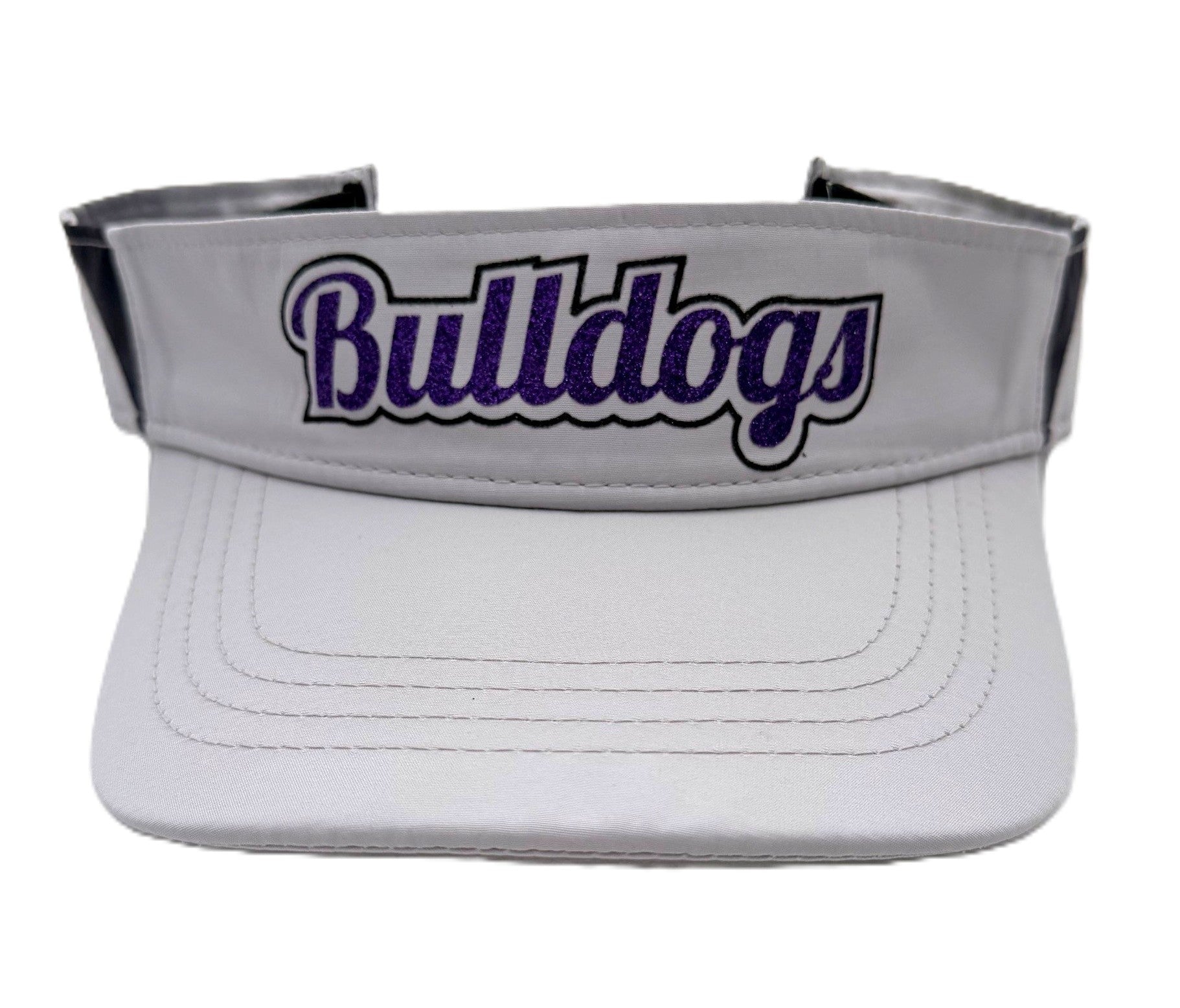 Glitter Bulldog Visor