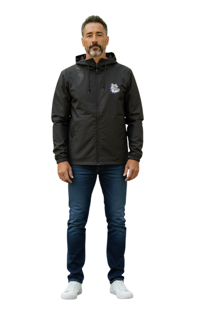 Men's Lightweight Embroidered Windbreaker