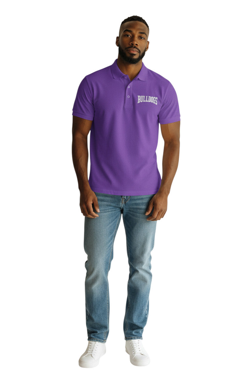 Men's Bulldogs Embroidered Polo