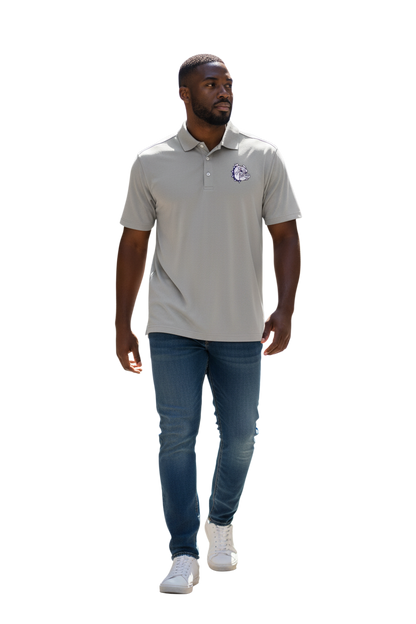 Men's Embroidered Bulldog Polo