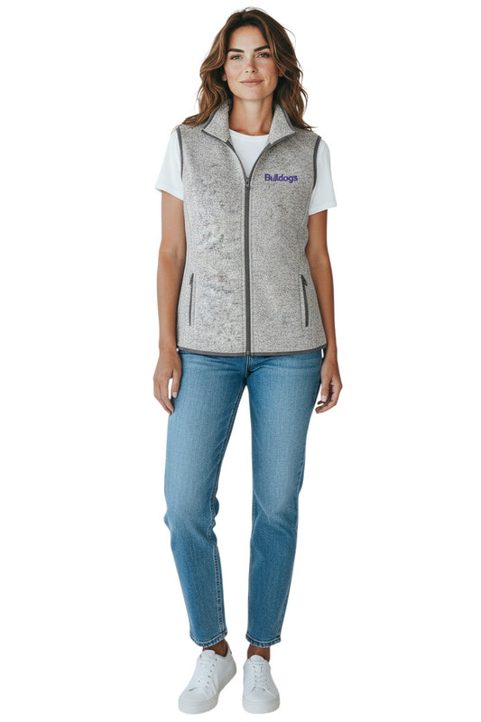 Bulldogs Embroidered Ladies Vest