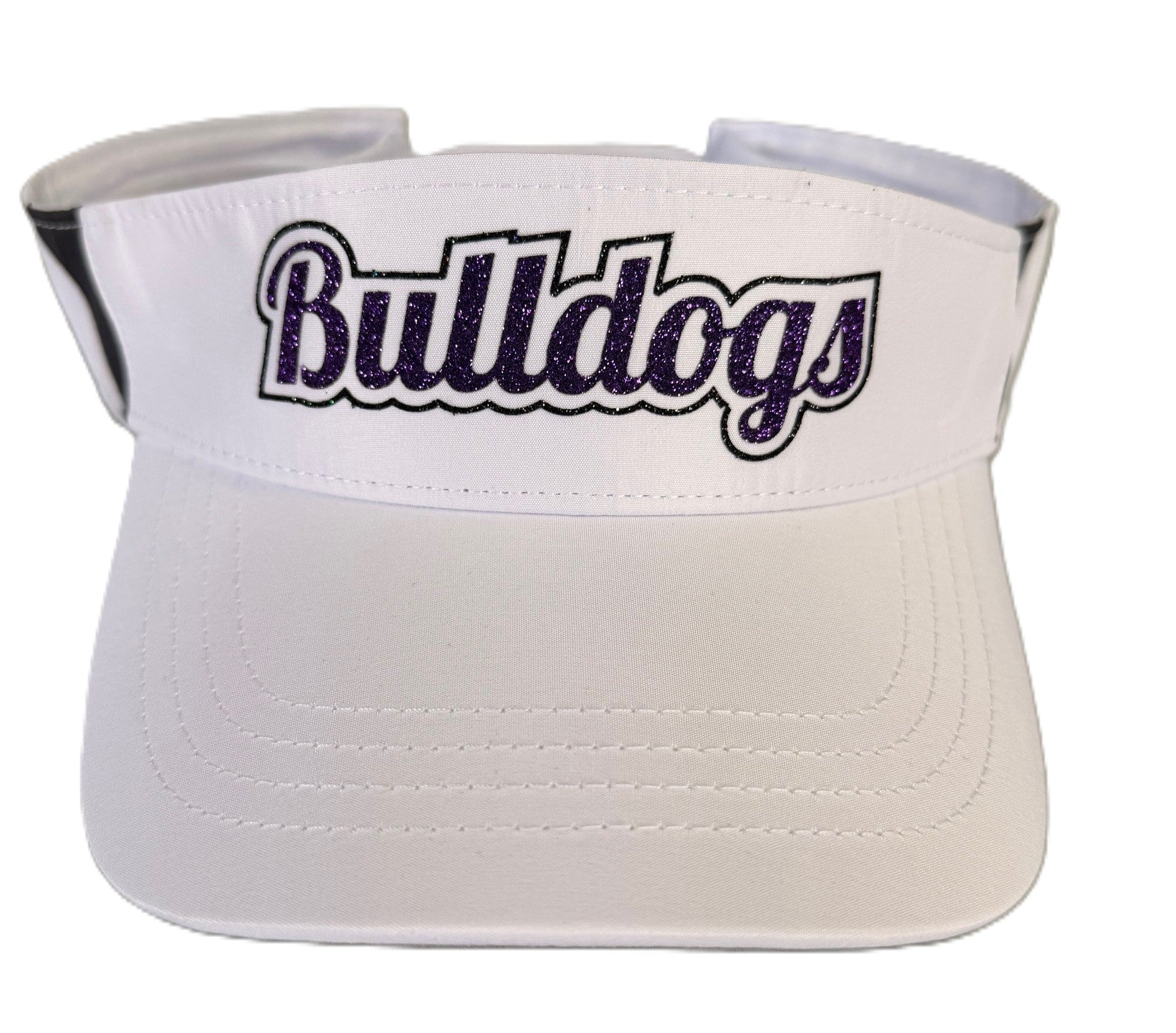 Glitter Bulldog Visor