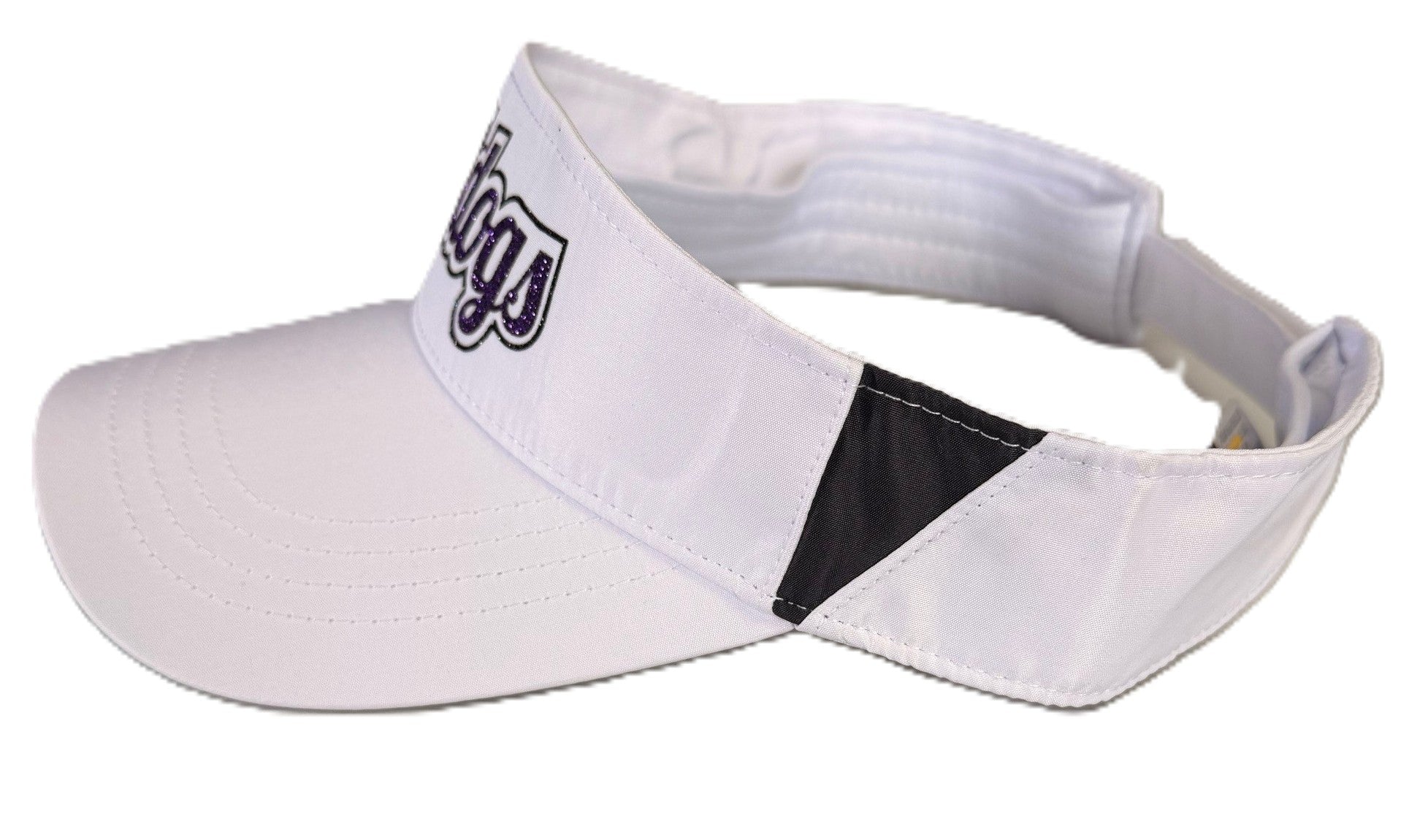 Glitter Bulldog Visor