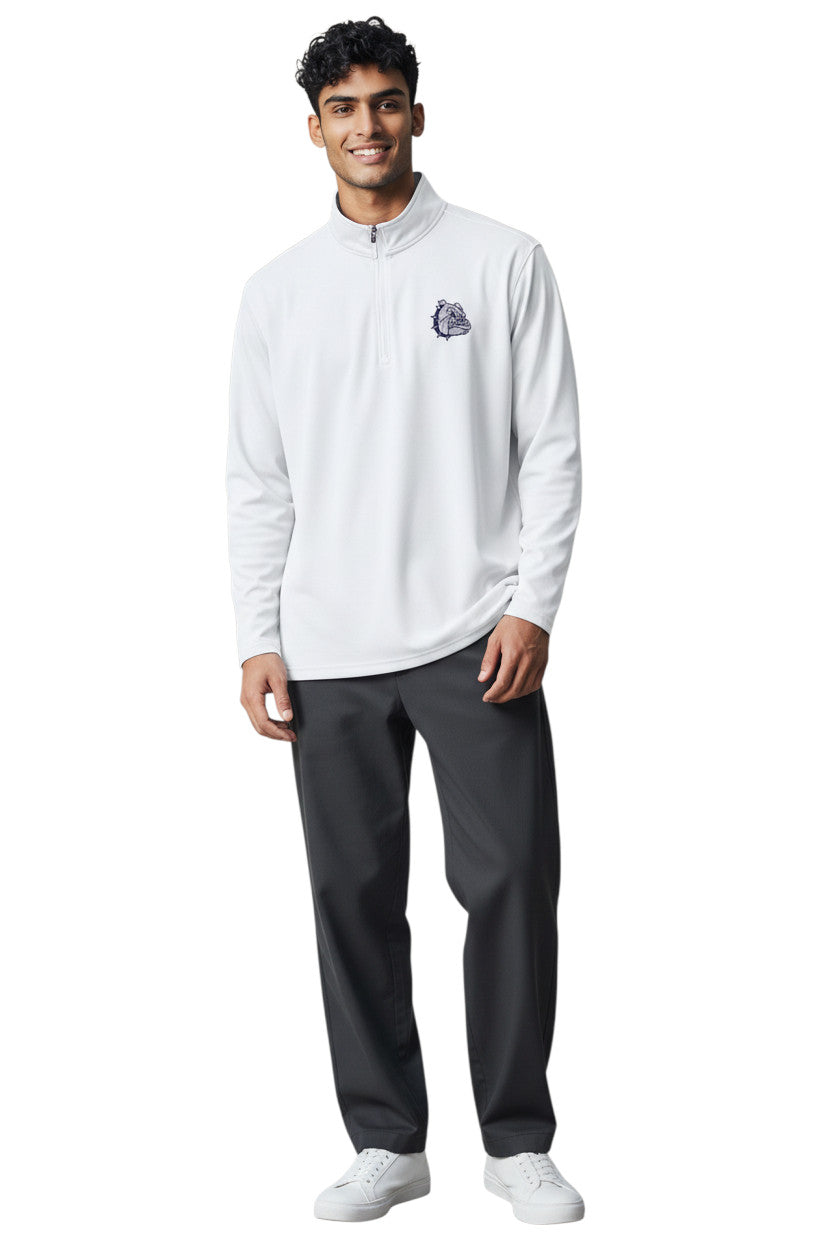 Men's Bulldogs Moisture Wicking 1/4 Zip