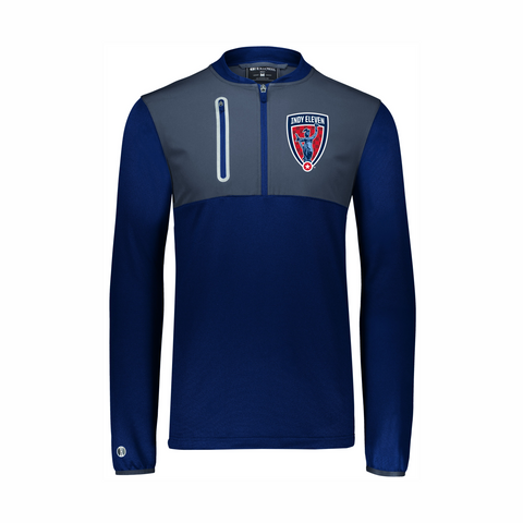 Indy Eleven 1/4 Zip Pullover w/Left Chest Logo