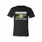 Brownsburg Black Tennis T-Shirt