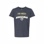 Tri-West Bruins Youth Heather Navy Tee