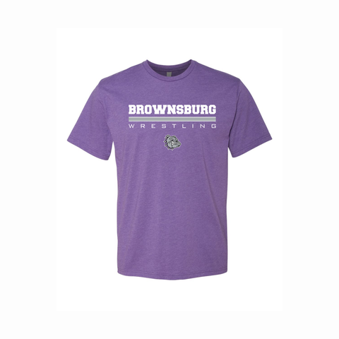 Brownsburg Tri-Blend Wrestling Tee