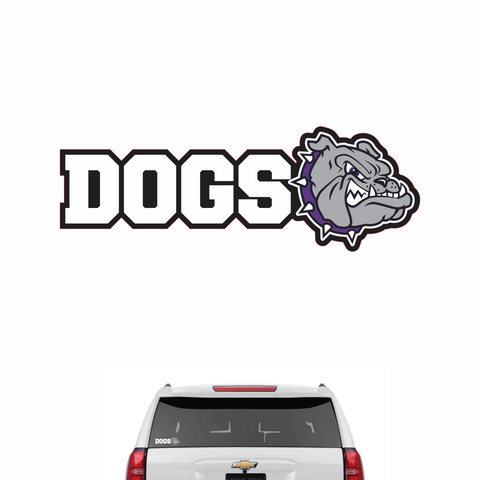 5.6" Dogs Car Decal