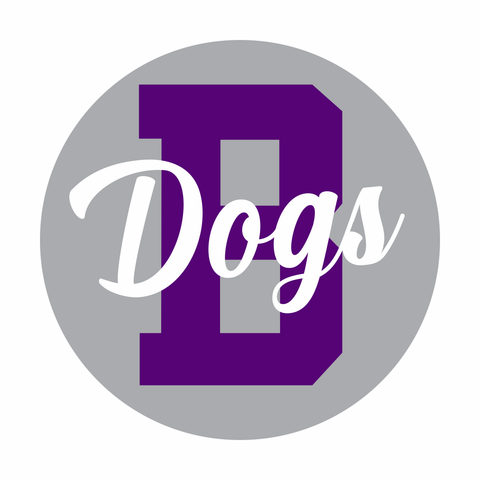 3" Circle D Dogs Decal