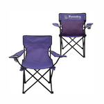 Bulldog Captain's Chair- Purple