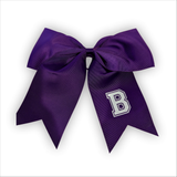 Cheer Bow With Glitter Paw Print