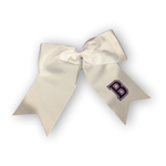 Cheer Bow With Glitter Paw Print